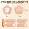 100uds Parches para Ombligo de Algodón Orgánico, Sin Aceite de