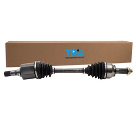 TRQ Front Left CV Axle Shaft Assembly Drivers Side Compatible with 2005-2013 Mazda 3 2006-2015 5