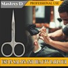 MASTERYD Cuticle Scissors Extra Fine Curved Blade, Super Slim Manicure