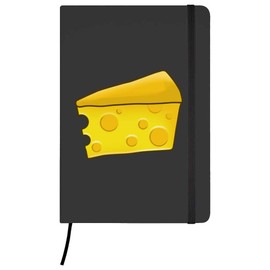 A5 'Cheese' Black Hardcover Ruled Notebook (NB00027779)