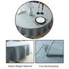 Heavy Round Tablecloth, Decorative Plain Tablecloth, Cotton Linen Tablecloth for