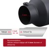 LCGP 5" Inlet 8" Outlet 15" Long Rolled End Angle