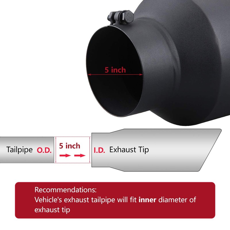 LCGP 5" Inlet 8" Outlet 15" Long Rolled End Angle