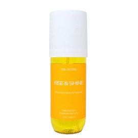SOL DE ORO Rise & Shine Perfume Mist & Body Cream Set, Moisturizing Gourmand-Floral Scent with Vanilla & Jasmine, 8 fl oz/236 mL