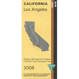 Los Angeles, California Surface Management Map