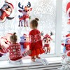 DERAYEE Christmas Window Decoration, Large Window Decoration, Snowflakes Window Decoration