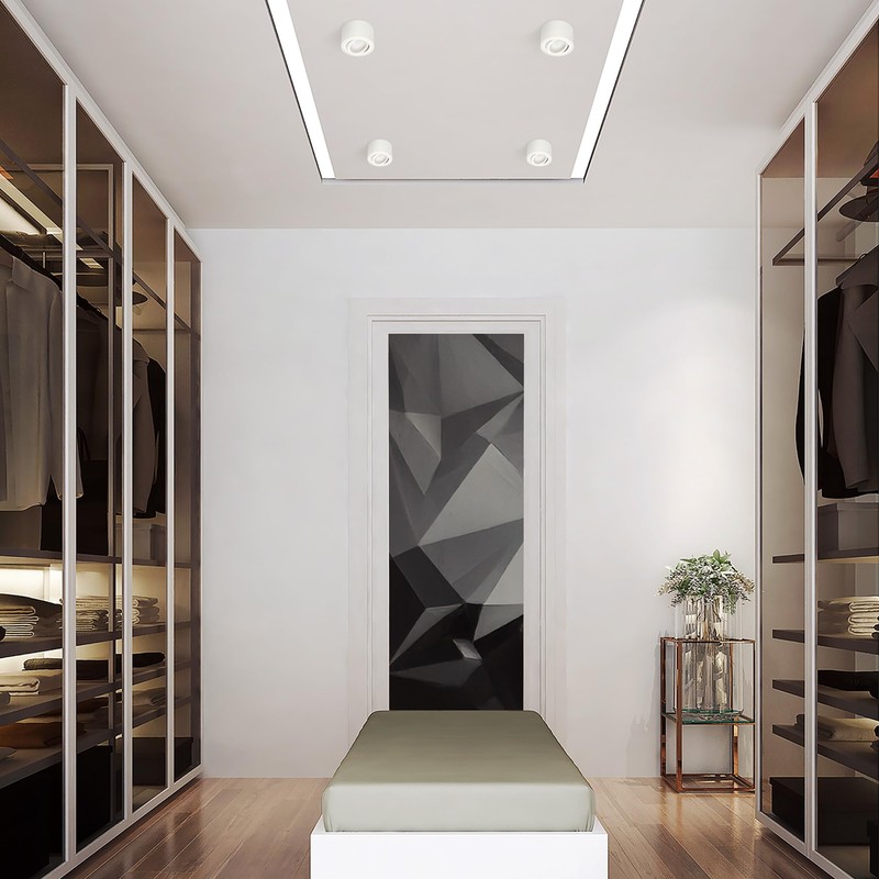 EDO Zalda OV Surface-Mounted Spotlight, White, Round, Extra Flat, Swivelling