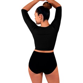 I LOVE SHAPE Faja para Mujer Moldeadora para Brazos y Espalda Disponible en Tres Colores Mod. 2042 (Negro, M)