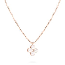 Tamaris Necklace TJ-0512-N-45, Stainless Steel, Glass Pearl