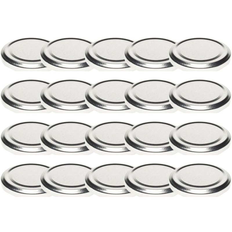 mikken 20 Lids, TO 66/6.9 cm for Jars, Twist-Off Replacement