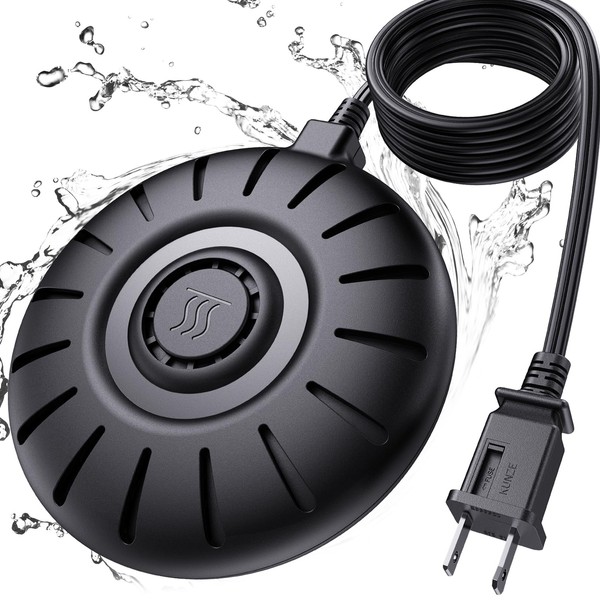 URESMAT Bird Bath Heater with 9.85FT, Birdbath Deicer with Thermostatically