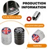 8Pcs Car Dust Caps Protect The Valve From Corrosion And