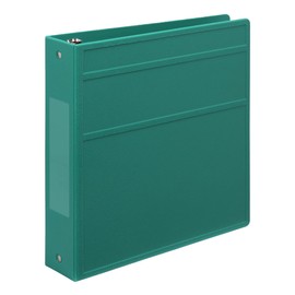 Carstens 2- Inch Heavy Duty 3-Ring Binder - Side Opening (Teal)