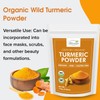 hennaco Organic Wild Turmeric Powder | Turmeric Curcumin Powder |