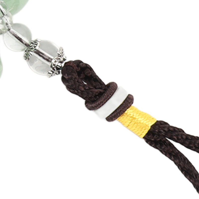 Gourd Key Chain Porcelain Beads DIY Attractive Decorative Light Weight