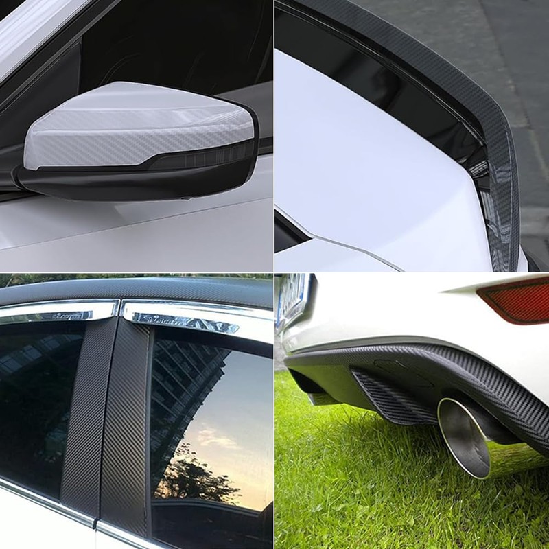 Yachun Car Protector Film, Dirt and Scratch Prevention, Black, Width