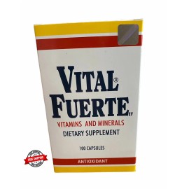 PROUSAMEX GROUP, INC VITAL FUERTE CAPSULAS 100CT Vitaminas y Minerales Suplemento Energia Cerebro