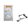 Korg (korugu) Orchestra Tuner OT – 120 + Contact Microphone cm – 300 – WHBK Set