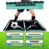 Soccer Training Mat,Football Footstep Training Mat, Agility Footstep Training Mat,