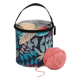 Coopay Small Storage Bag for Wool, Mini Yarn Bag for Yarn Knitting and Crochet Accessories Storage, Lightweight & Durable, Keep Your Yarn Clean, Portable Wool Bag for Children and Beginners