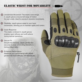 Jayefo Adjustable Unisex Work Gloves - Safety Work Gloves Provides Superior Protetion & Comfort, Firm Grip, Multi Purpose Light & Medium Duty, High Dexterity & Flexible | (X-Large, Green)