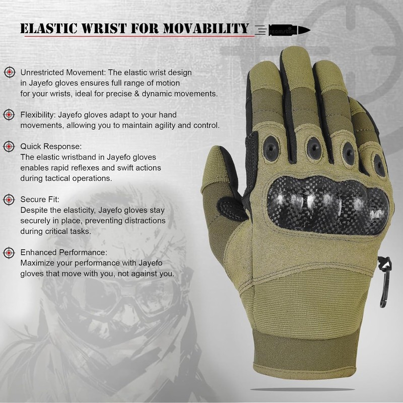 Jayefo Adjustable Unisex Work Gloves - Safety Work Gloves Provides