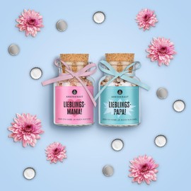 Ankerkraut Favourite Parents Gift Box, Mother's Day, Father's Day Gift with Pink Mountain Salt and Chili Salt Special Edition 315g