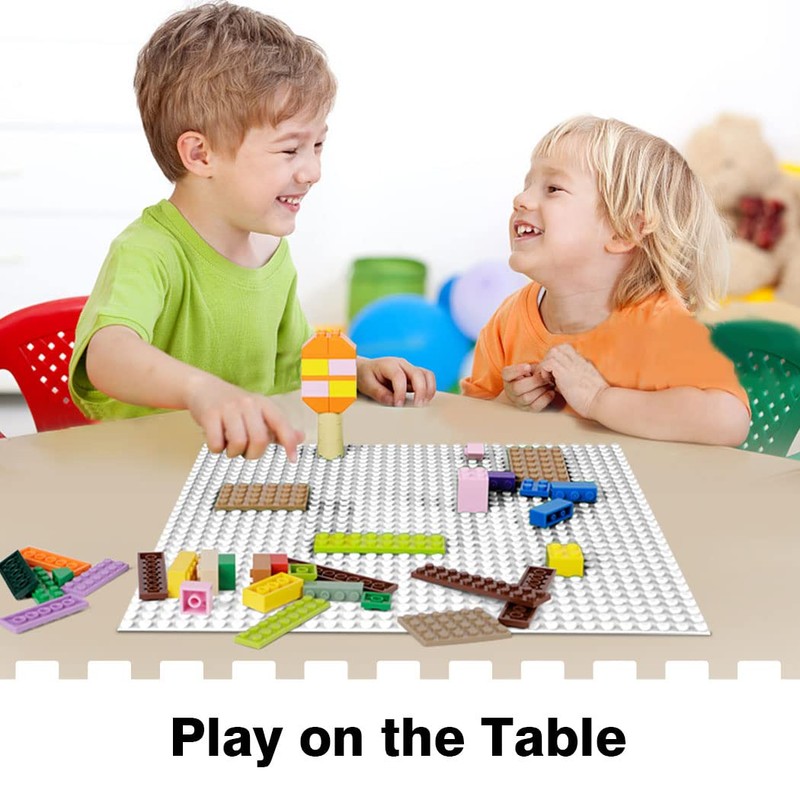 Etarnfly 4 Plate Set Building Plate Compatible with Most Brands,