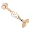 Table Candlestick Ornament Iron Twisted Curb Candle Holder Decorative Ornament