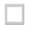 Levven 2-Gang Snap-On Screwless Wall Plate, White