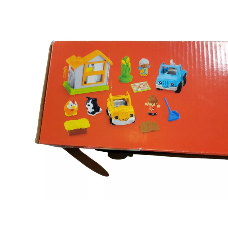 Fisher-Price Little people Hard at Work Gift Set New