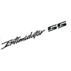 2Pcs Intimidator SS Emblems 3D Domed Badge Truck Decal Sticker