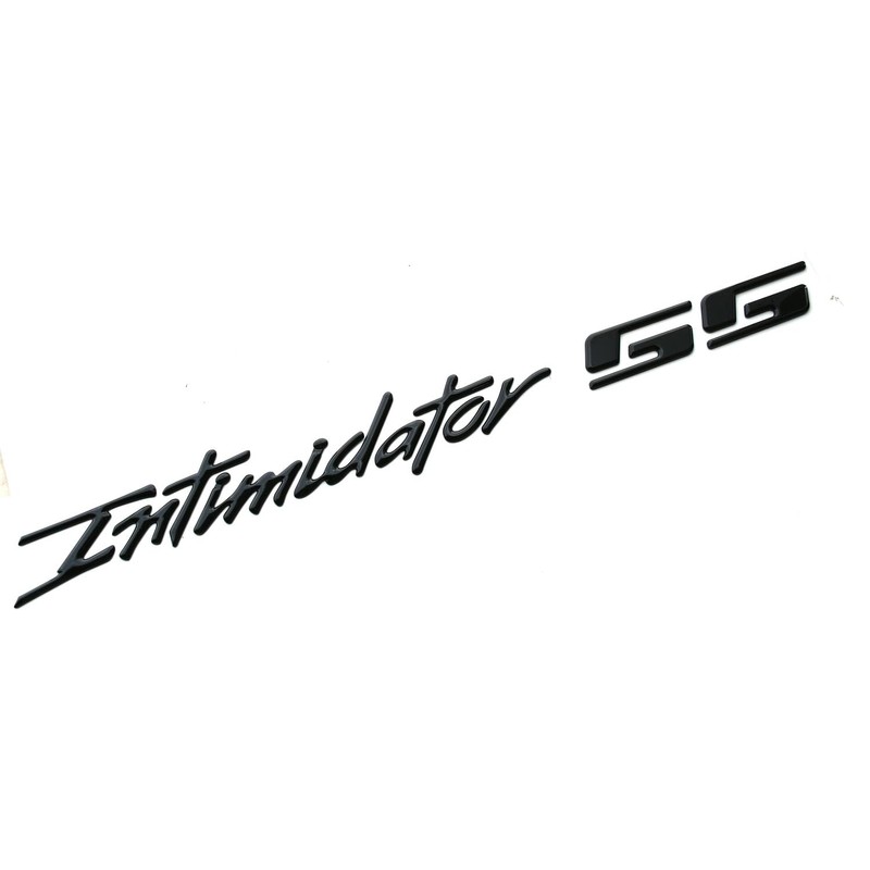 2Pcs Intimidator SS Emblems 3D Domed Badge Truck Decal Sticker