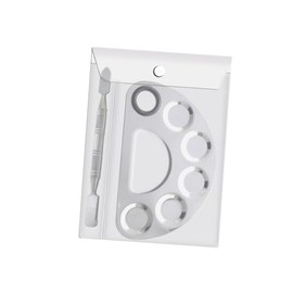 Ipetboom Kit De Paletas De Sombras Inoxidable Paleta De Decoración De Uñas Para Profesionales De Usar y Limpiar                                       