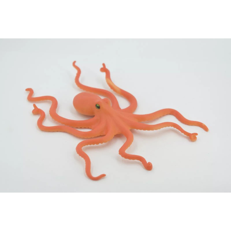 Unbranded Octopus, Rubber Realistic Hand Painted Toy Figurine, Replica, Gift,
