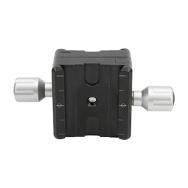 Quick Release Plate Mount Adapter Clamp Tripod Head Clamp Two Way Type Clamp for Cameras