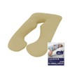 Woolcomfort Australian Made Pregnancy/Maternity/Nursing Pillow Pillowcase (Taupe Pillowcase ONLY)
