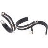 Keadic 20Pcs 2" (50mm) Cable Clamp Rubber Wire Clamps Stainless