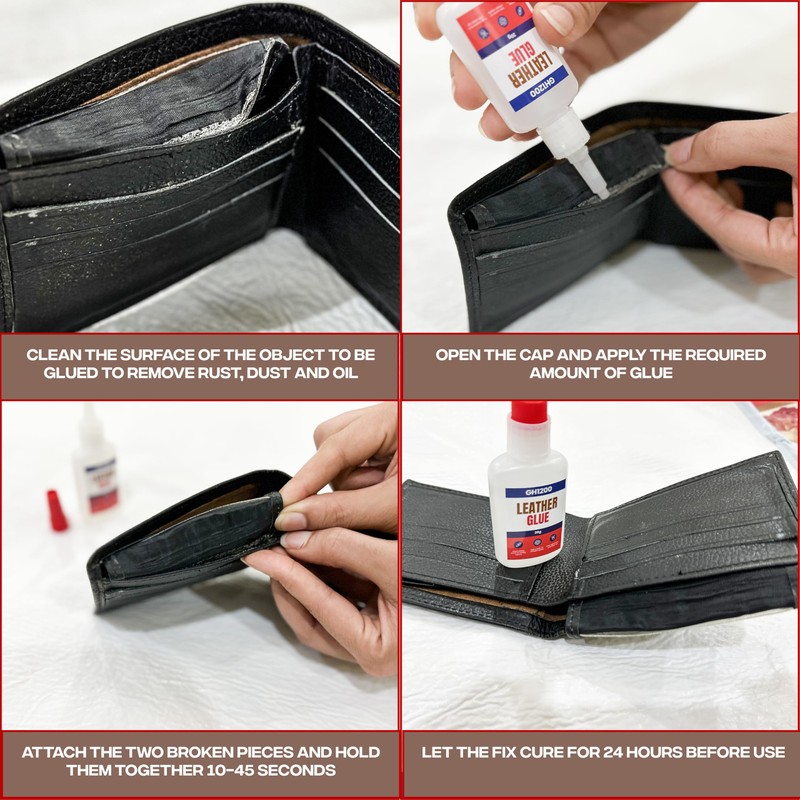 GH1200 Leather Glue Repair - 20g x 2 PCs Strong