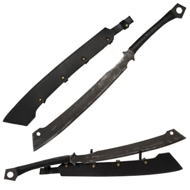 High Manganese Steel Blade Machete for Cutting Trees Heavy Duty Full Tang Outdoor Survival Hunting Tactical Sword