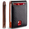Slim RFID Card Holder Wallet for Business and Travel –