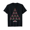 Porcupine Christmas Tree Pajama Men Women Kids Ugly Xmas T-Shirt