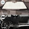 ZOIBV Windshield Sun Shade for 2021-2025 Toyota Sienna L LE