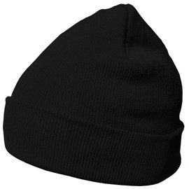 DonDon, winter cap, warm classic, design, modern and soft., black, Einheitsgröße