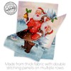 Ornament Collection Joyful Santa Garden House Flag Kit Wintertime Christmas