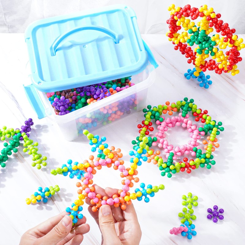 NiToy Snowflake Interlocking Building Block Educational Toy 300PCS for Kids