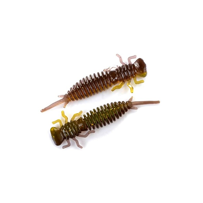 FISHIN ADDICT Dragonfly Larva Larve nano bug soft bait 50mm