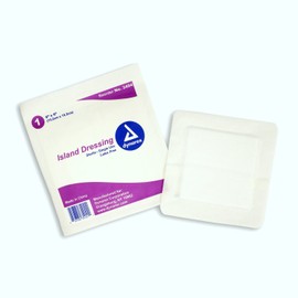 Island Dressing Sterile - 6" X 6" - 25/Box