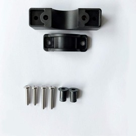Nylon Kayak Outrigger Stabilizer Mount Holder/Motor Bracket Pole Clip Replacement Accessories