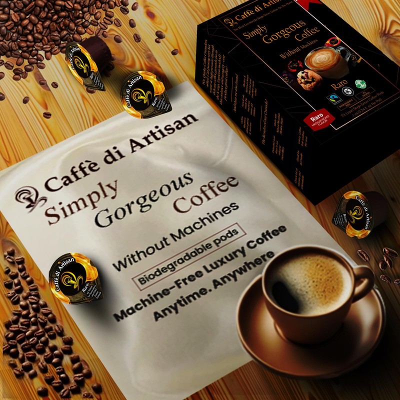 Caffè di Artisan Liquid Coffee Pods – Premium Single-Serve Coffee